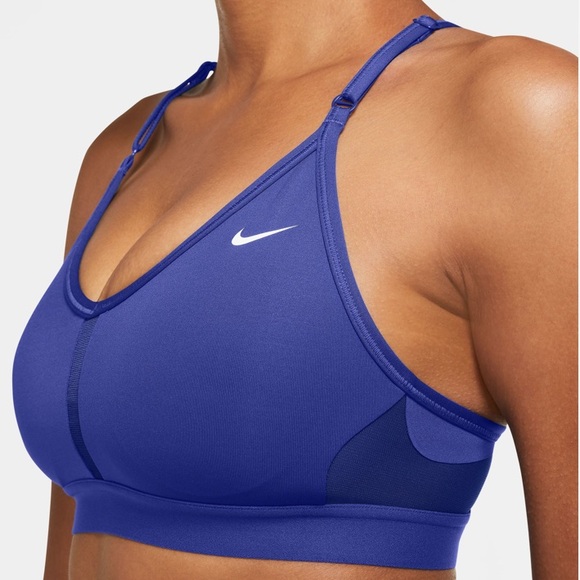 NWT! Nike Indy V-neck bra purple 2X plus size - Picture 3 of 15